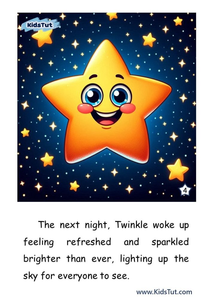 Easy Bedtime Stories for Kids: The Sleepy Star