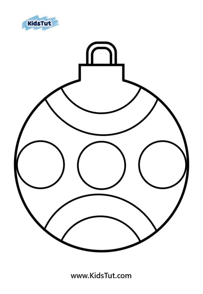 Christmas Ornament Activity for Kids 