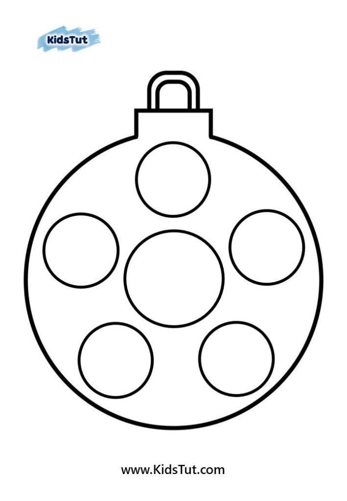 Christmas Ornament Activity for Kids 