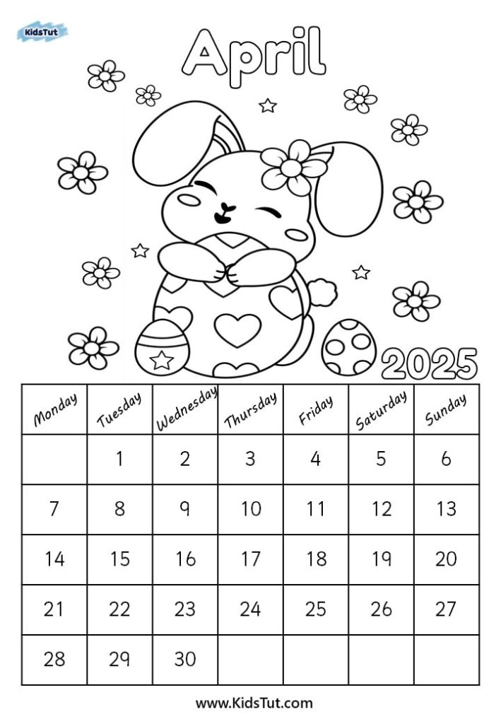 2025 Calendar for kids