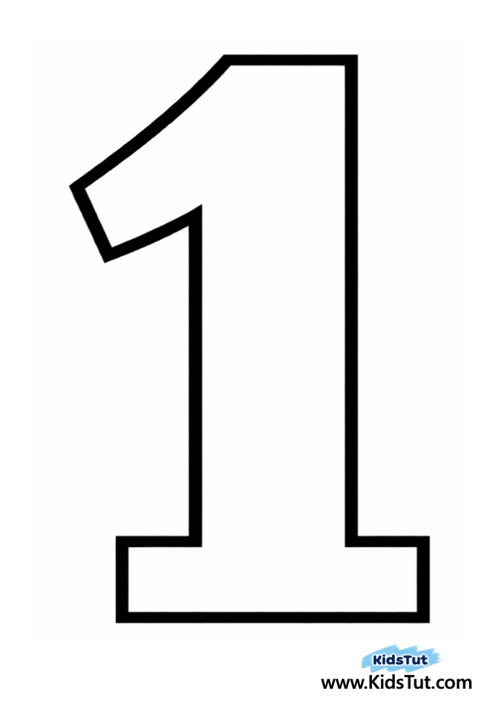 Free Easy Tear and Paste Number Learning for Kids