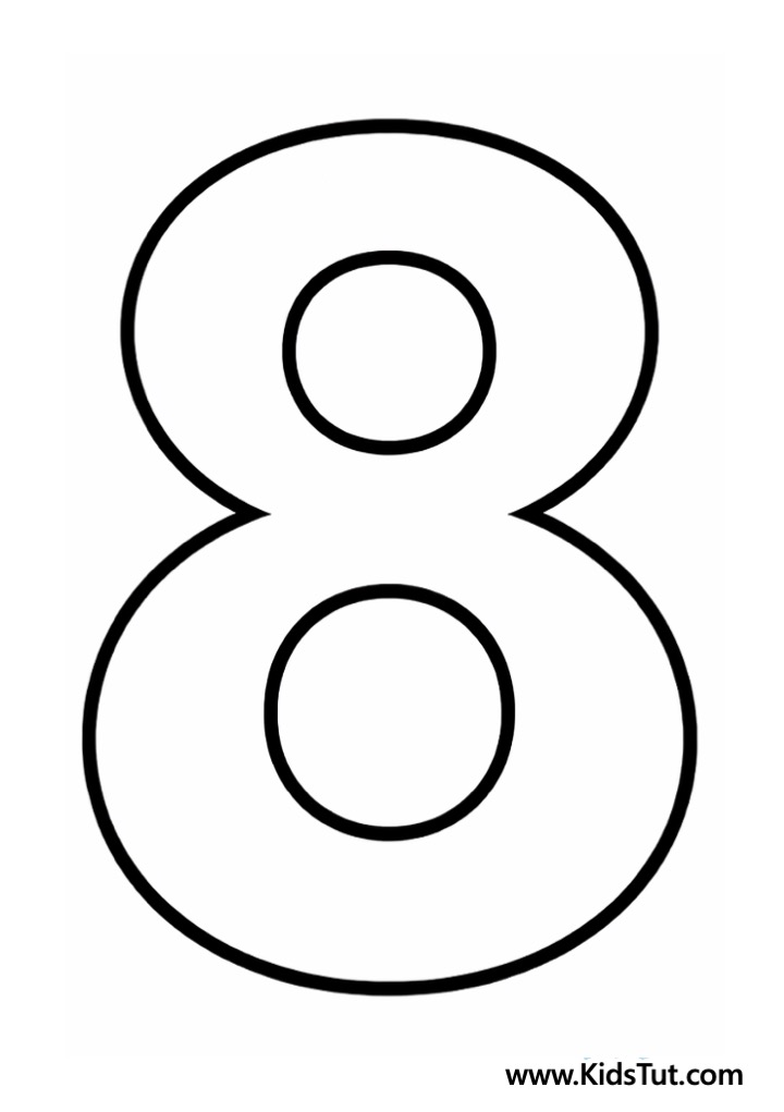 Free Easy Tear and Paste Number Learning for Kids