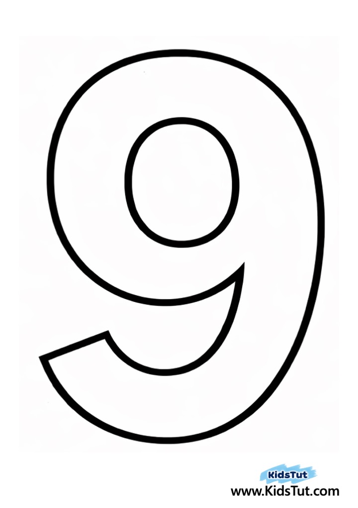 Free Easy Tear and Paste Number Learning for Kids