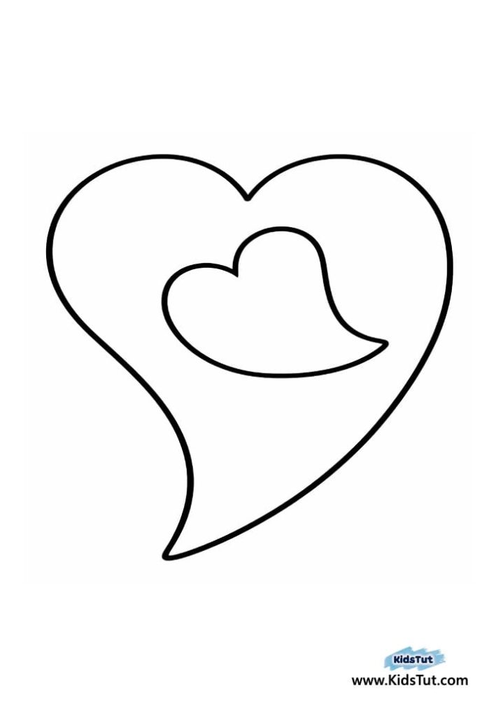 Simple Valentine’s Day Craft for Kids: Dot Heart