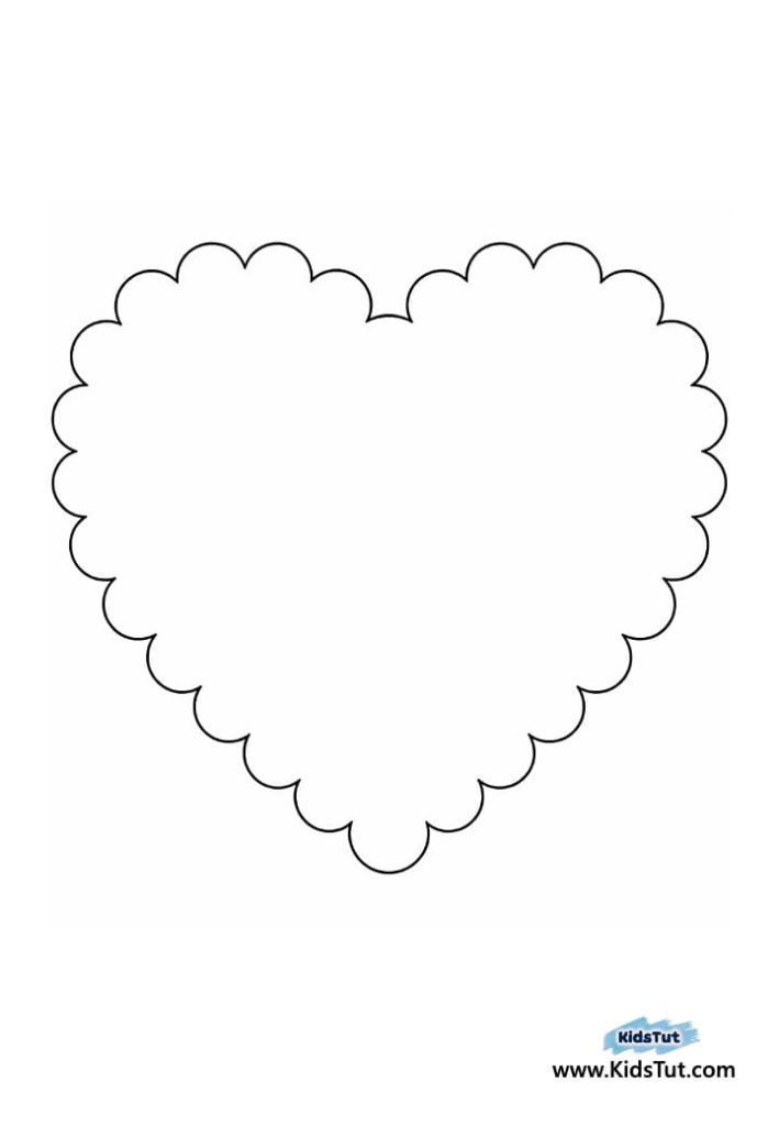 Simple Valentine’s Day Craft for Kids: Dot Heart