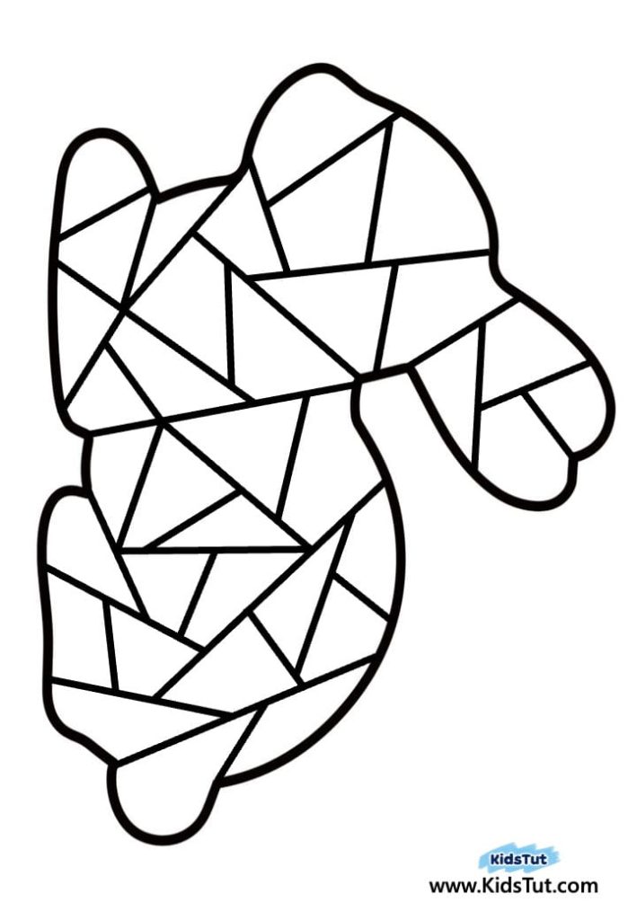 Fun and Easy Easter Bunny Coloring Craft for Kids