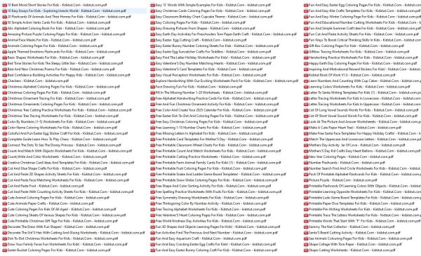 All Lesson PDFs in One Download