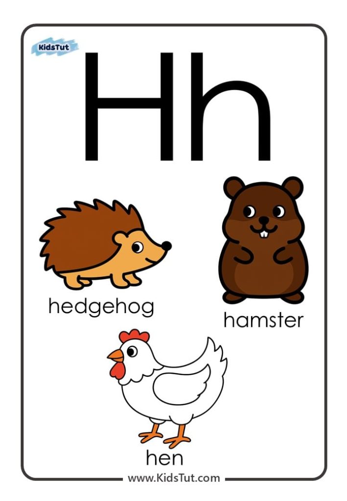 Easy ‘H’ Words with Simple Examples for Kids