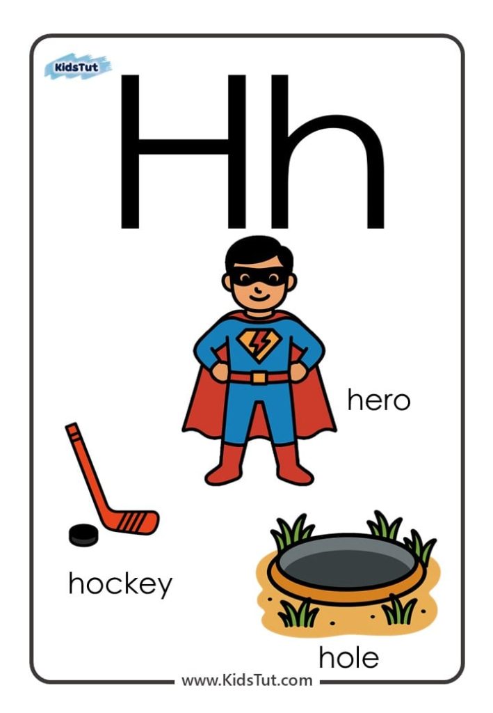 Easy ‘H’ Words with Simple Examples for Kids