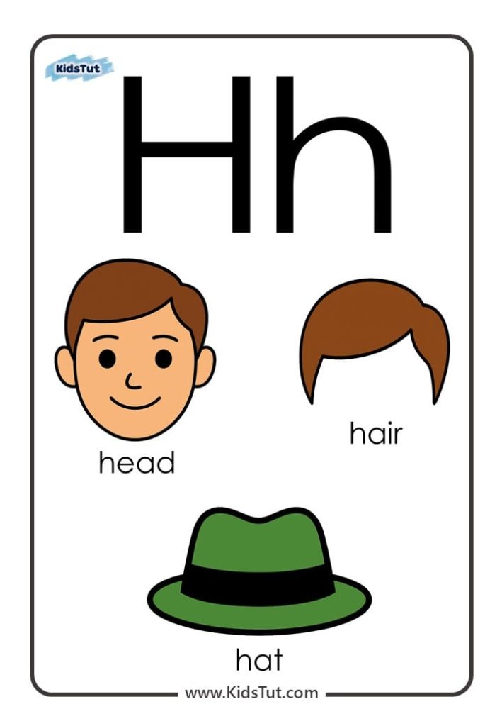 Easy ‘H’ Words with Simple Examples for Kids