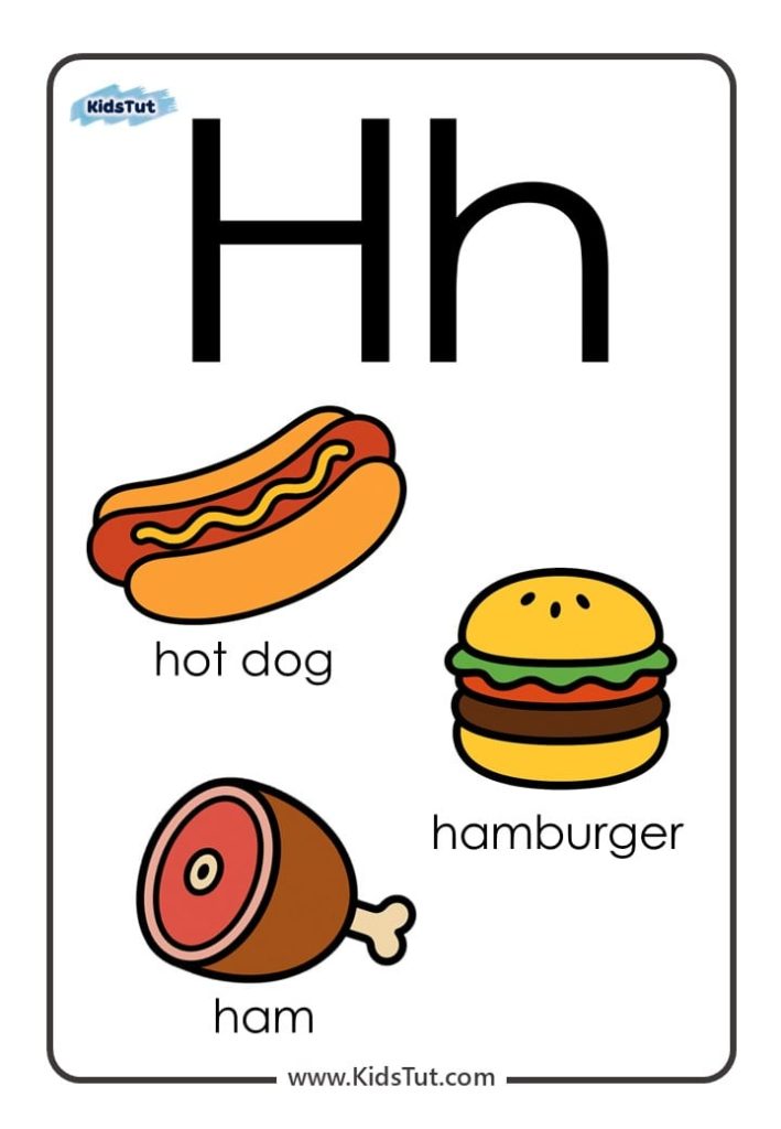 Easy ‘H’ Words with Simple Examples for Kids