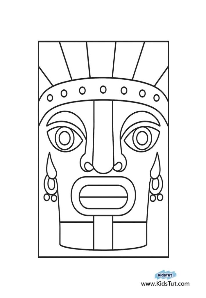 Easy Paper Roll Crafts for Kids: Tiki Totem Art
