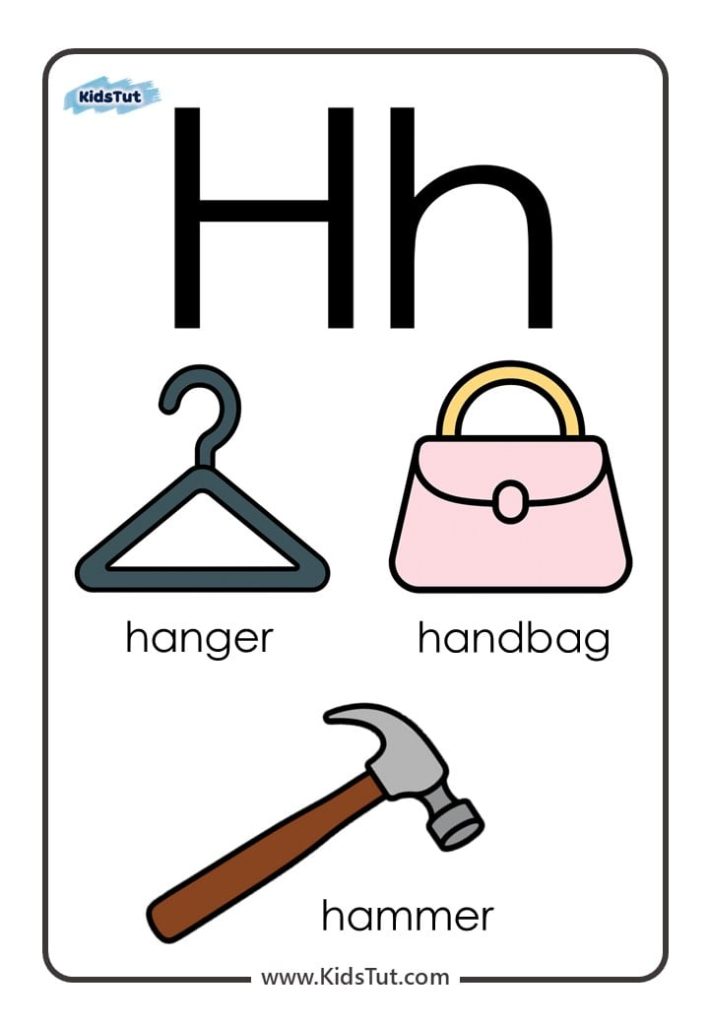 Easy ‘H’ Words with Simple Examples for Kids