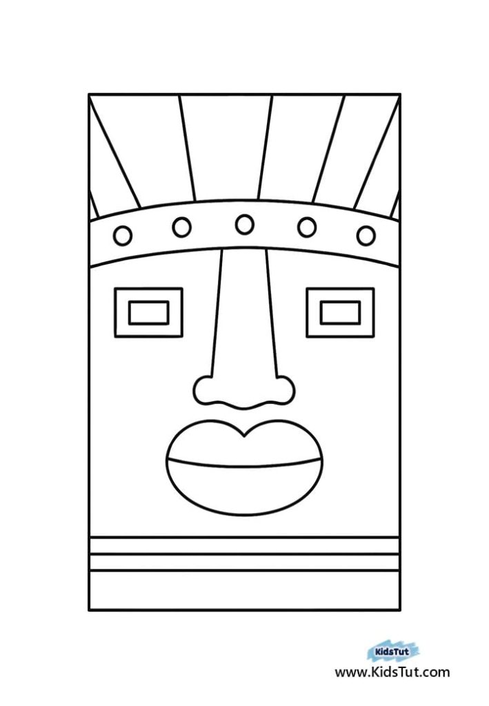 Easy Paper Roll Crafts for Kids: Tiki Totem Art