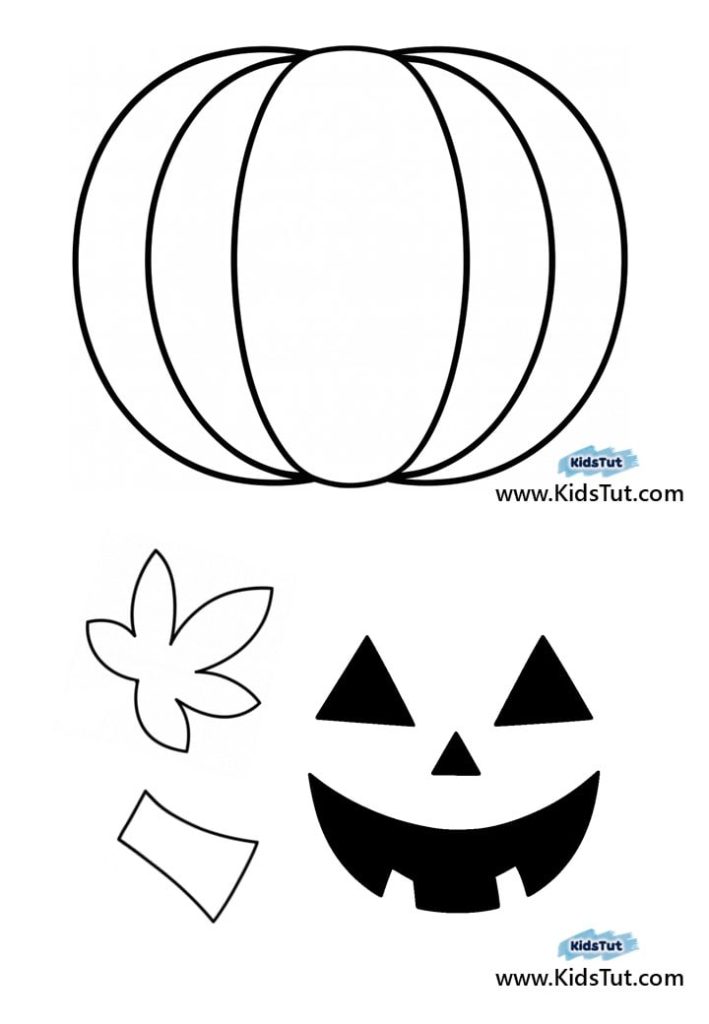 Halloween Streamer Craft with templates