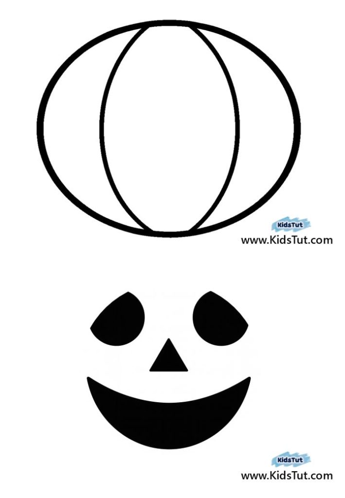 Halloween Streamer Craft with templates