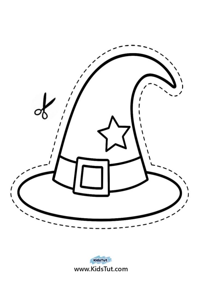 Printable Halloween Cutting Activity for Kids
