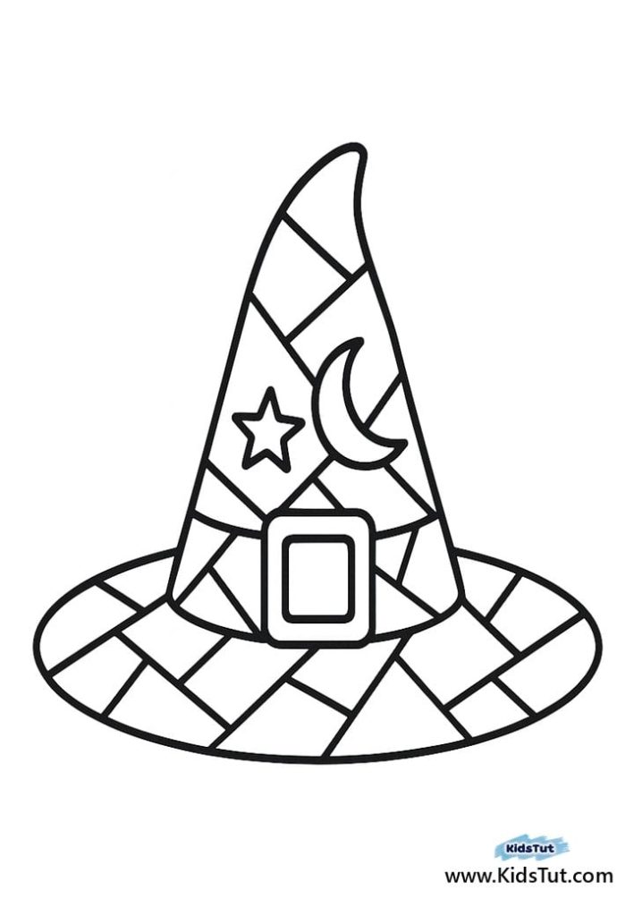 Best Mosaic Halloween Coloring Pages for Kids