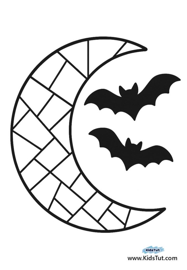 Best Mosaic Halloween Coloring Pages for Kids
