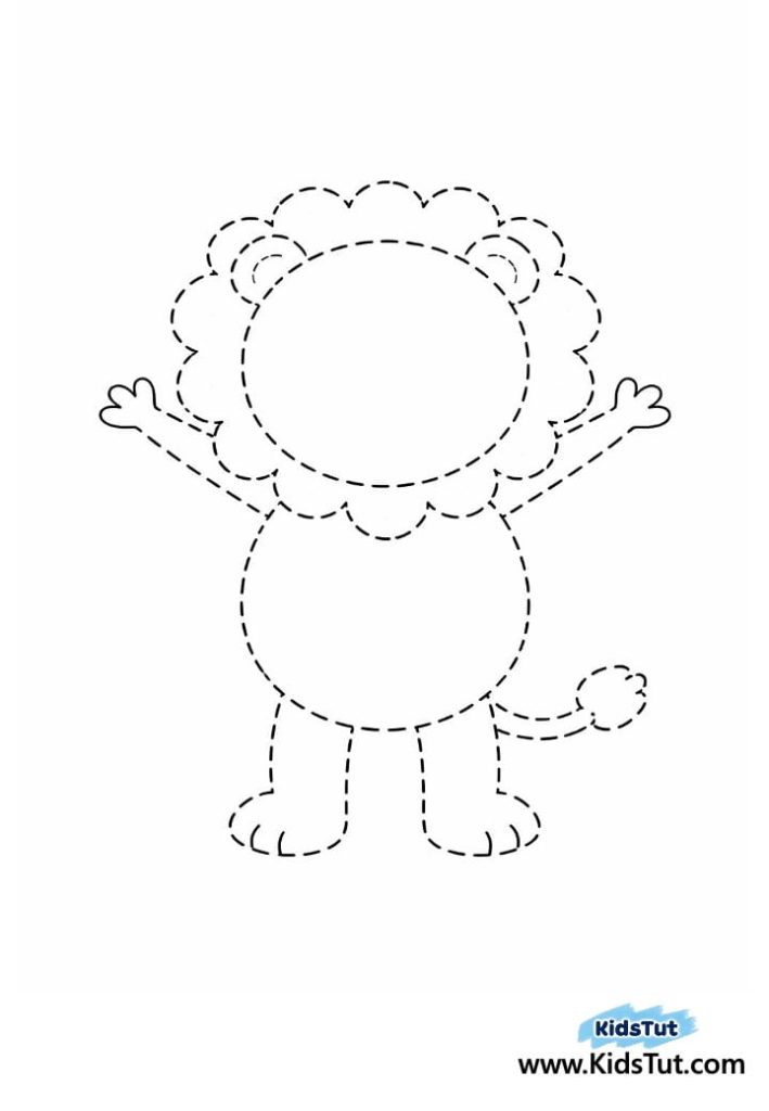 Winter Animal Craft for Kids with Cotton Pads 