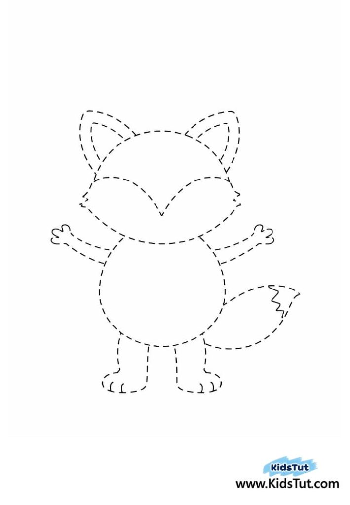 Winter Animal Craft for Kids with Cotton Pads (1)