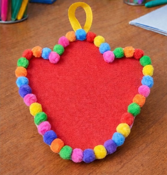 Easy and Fun Pom‑Pom Hanging Crafts for Kids