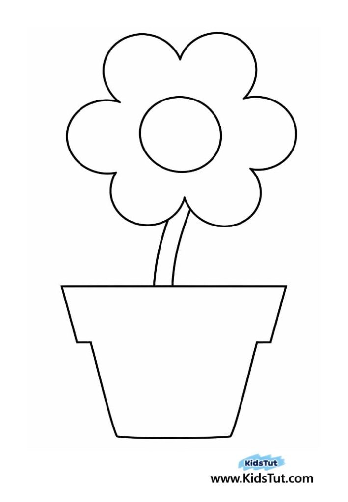 Easy Colorful Torn Paper Tulip Craft for Kids