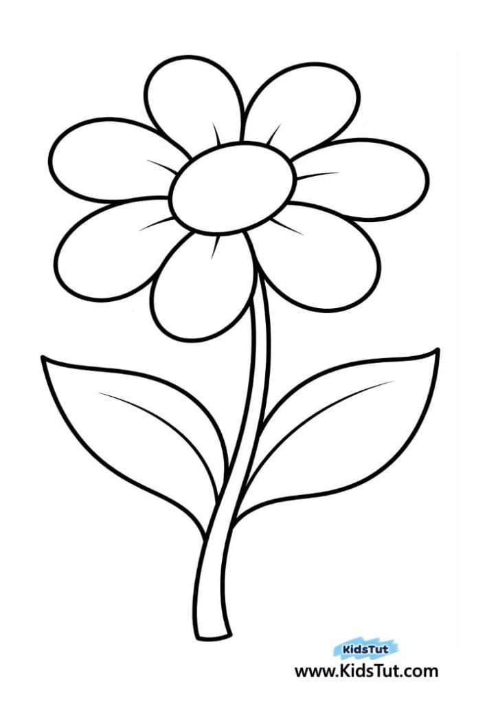 Easy Colorful Torn Paper Tulip Craft for Kids