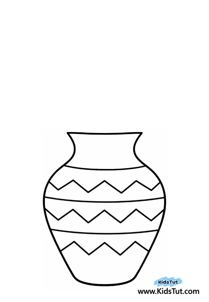 Colorful Fork Flower and Tissue Vase Art for Kids