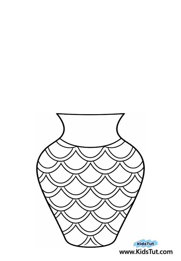 Colorful Fork Flower and Tissue Vase Art for Kids