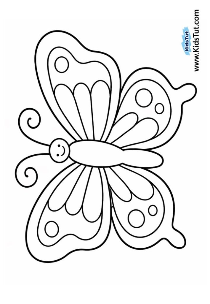 Easy Spring Rainbow Butterfly Craft for Kids