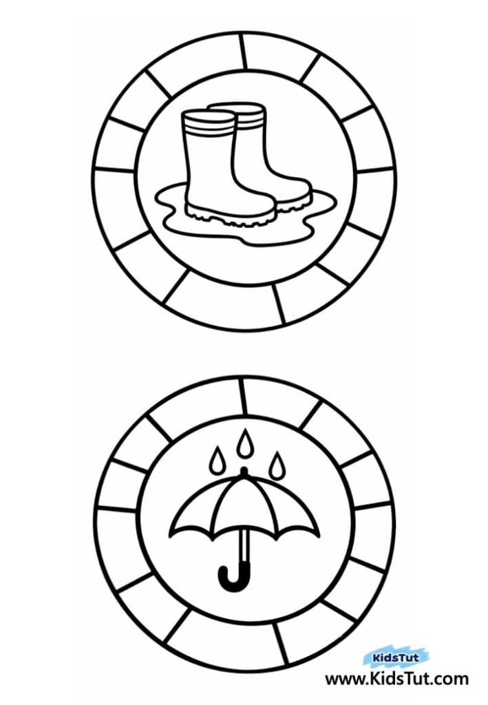 Easy Spring Rainbow Tissue Paper Craft for Kids