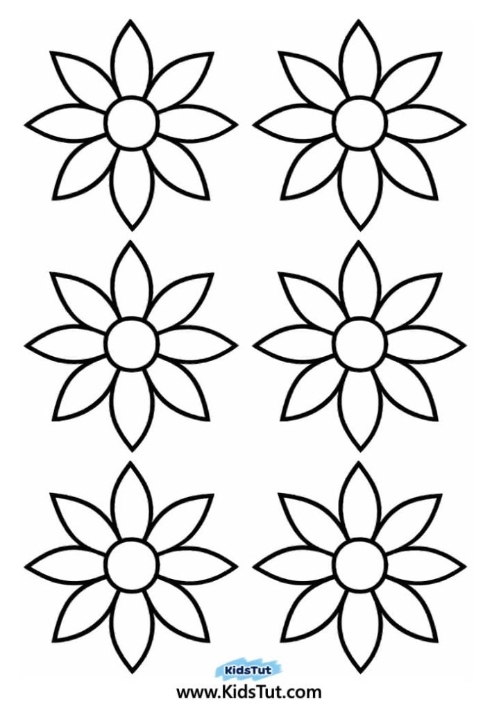 Easy Paper Flower Wreath Craft for Kids