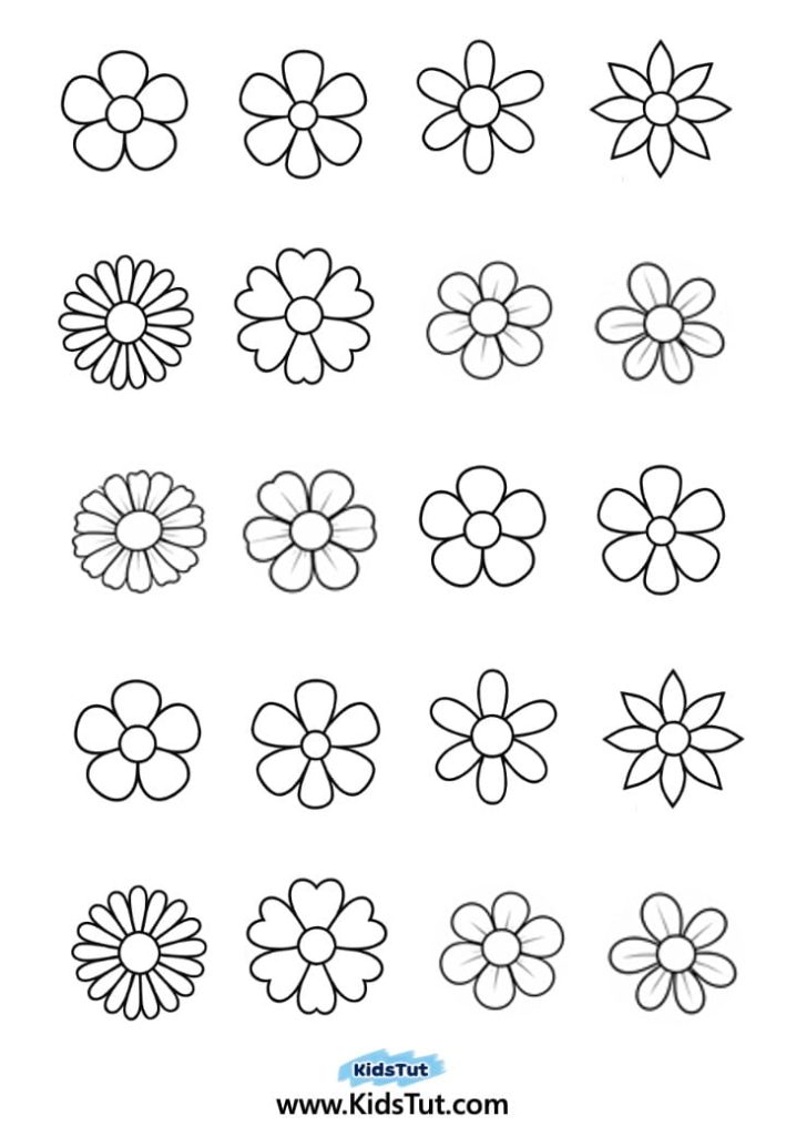 Colorful Spring Umbrella Flower Craft for Kids