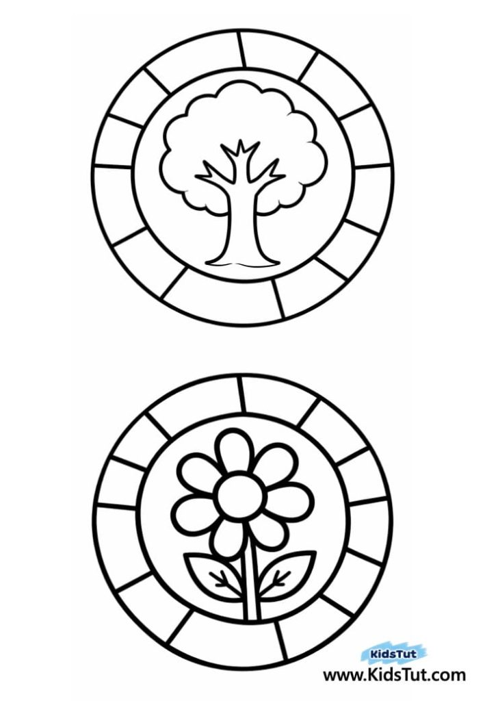 Easy Spring Rainbow Tissue Paper Craft for Kids