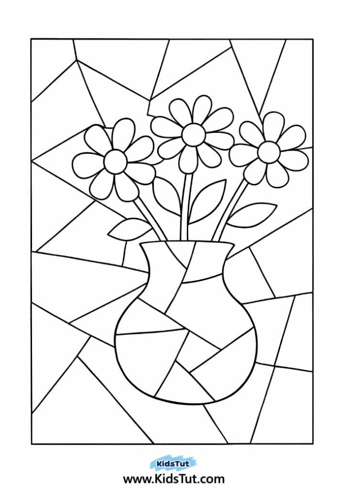 Easy and Fun Mosaic Coloring Pages for Kids