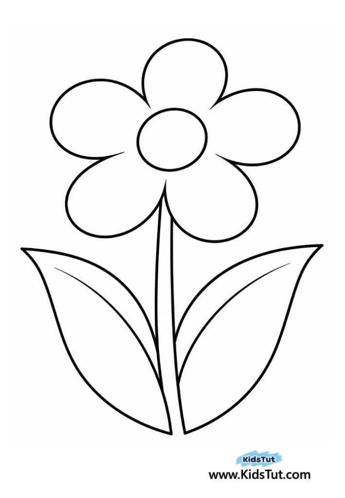 Easy Colorful Torn Paper Tulip Craft for Kids