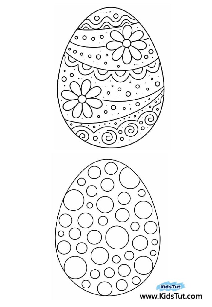 Easy and DIY Easter Egg Garland Craft for Kids