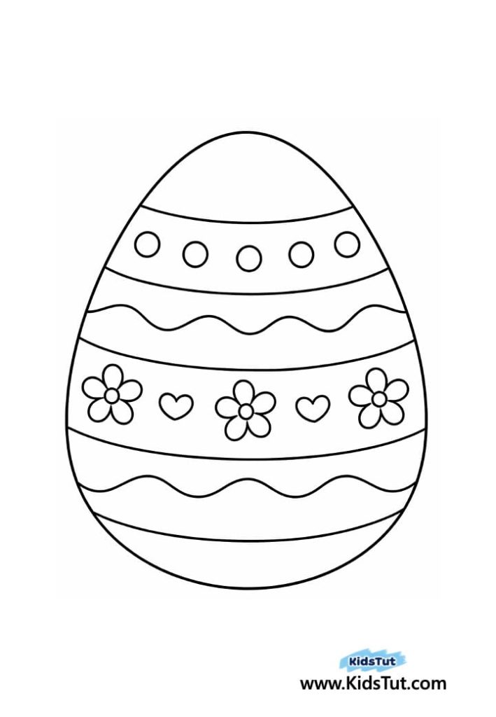 Colorful Easter Bunny and Egg Craft for Kids