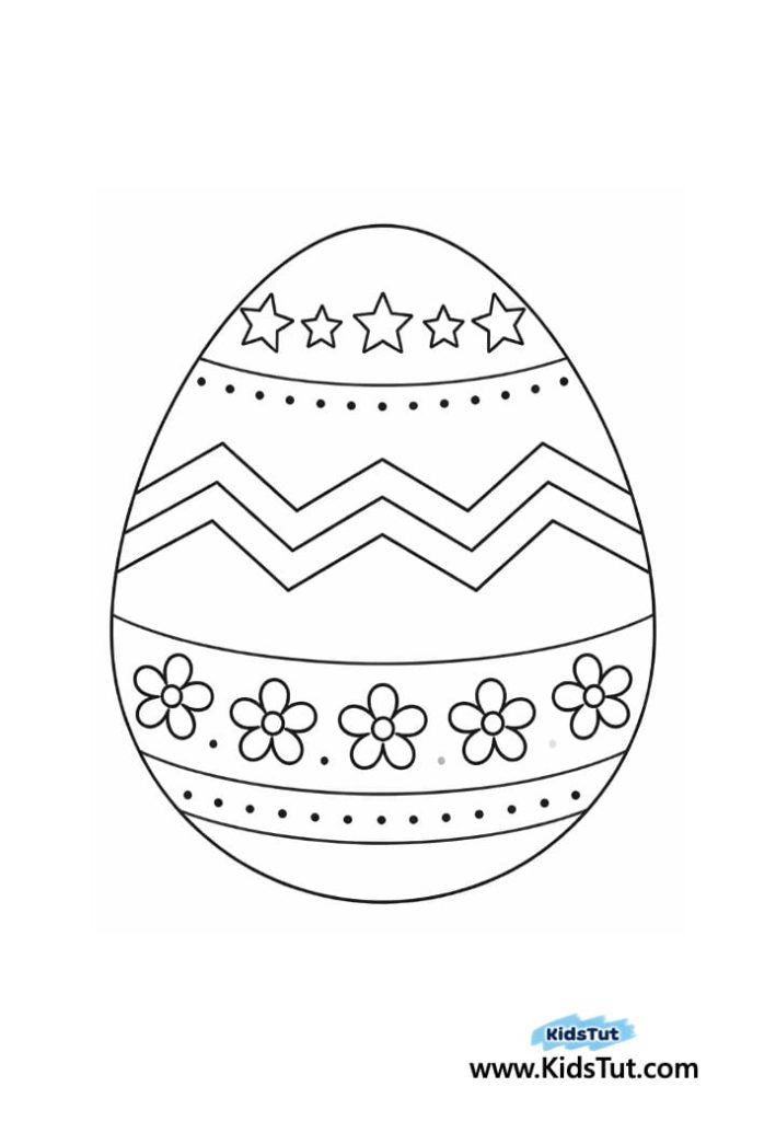 Colorful Easter Bunny and Egg Craft for Kids