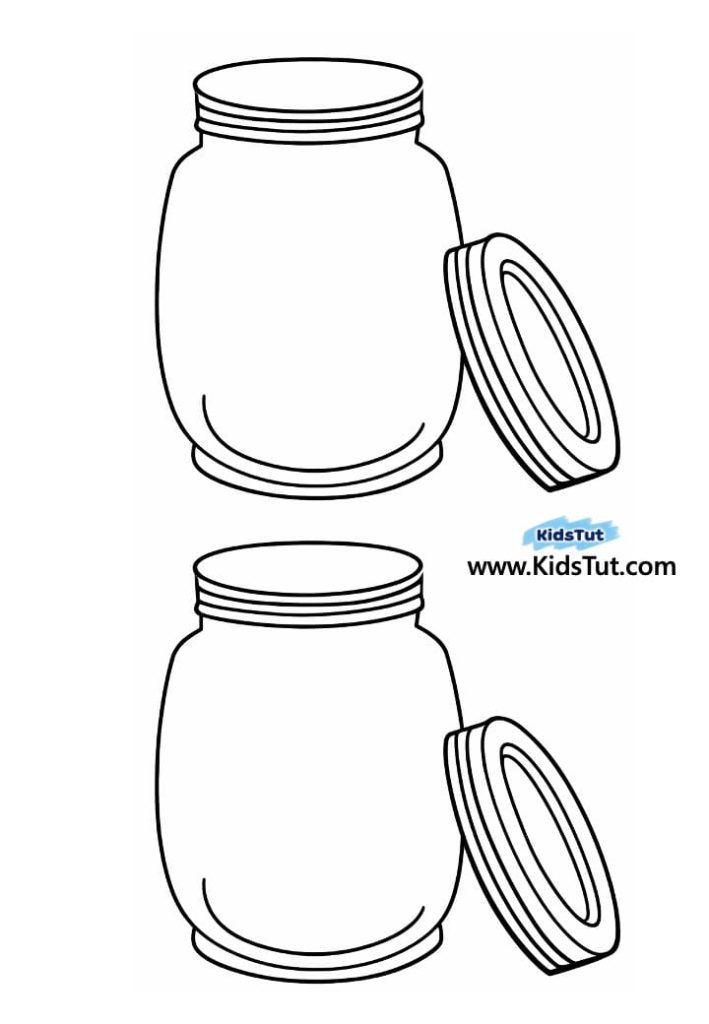 Colorful Paper Butterfly Jar Craft for Kids