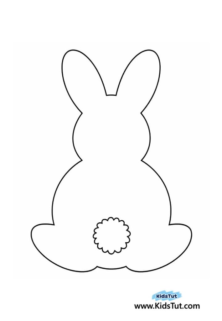 Colorful Easter Bunny and Egg Craft for Kids