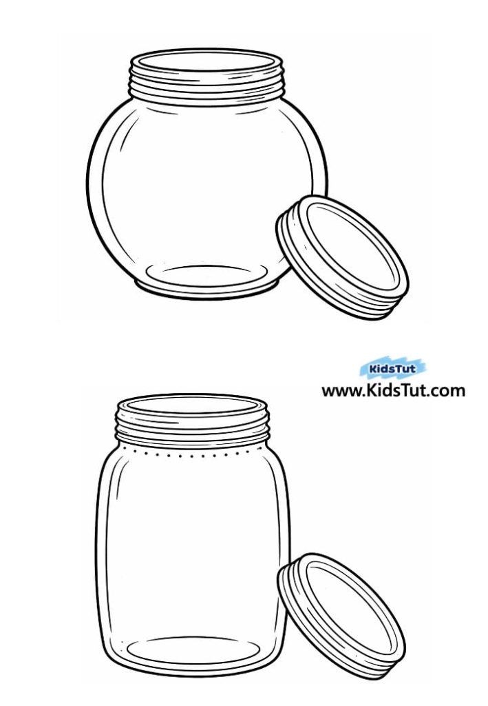 Colorful Paper Butterfly Jar Craft for Kids