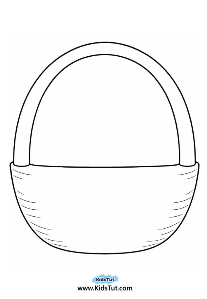 Easy & DIY Easter Basket Craft with Eggs for Kids