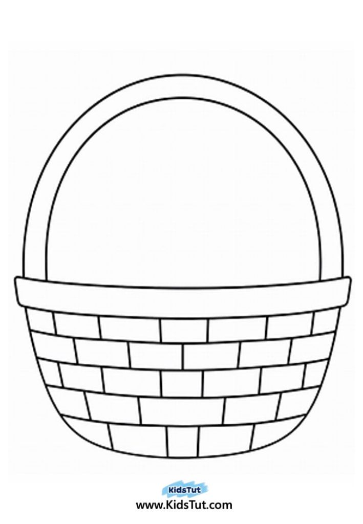 Easy & DIY Easter Basket Craft with Eggs for Kids