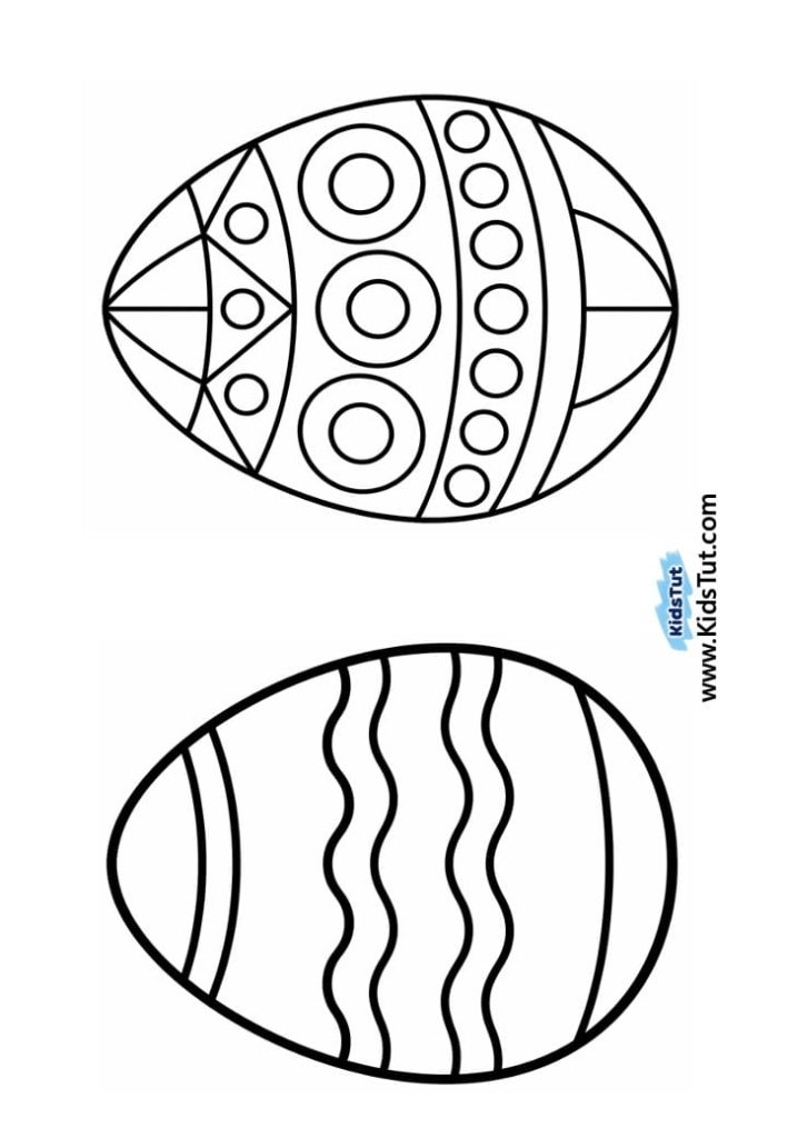 Bright DIY Easter Egg Window Decorations