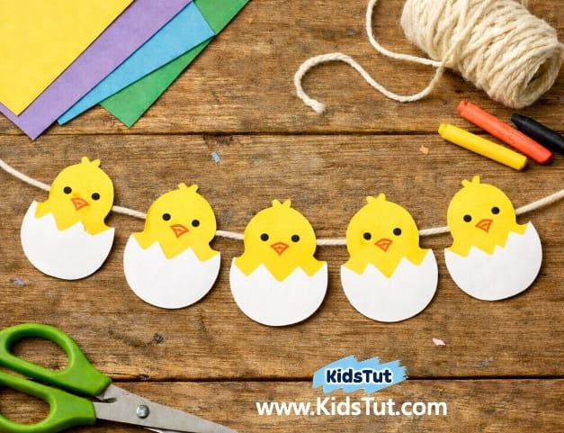 Easy and Fun Easter Garland Ideas for Kids