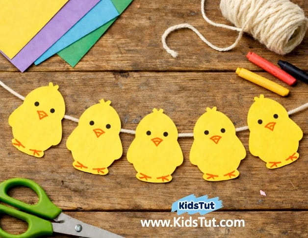 Easy and Fun Easter Garland Ideas for Kids