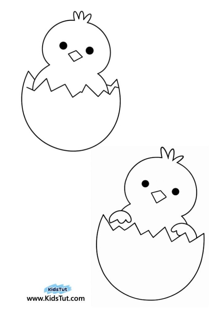 Easy DIY Easter Chick Egg Crafts for Kids