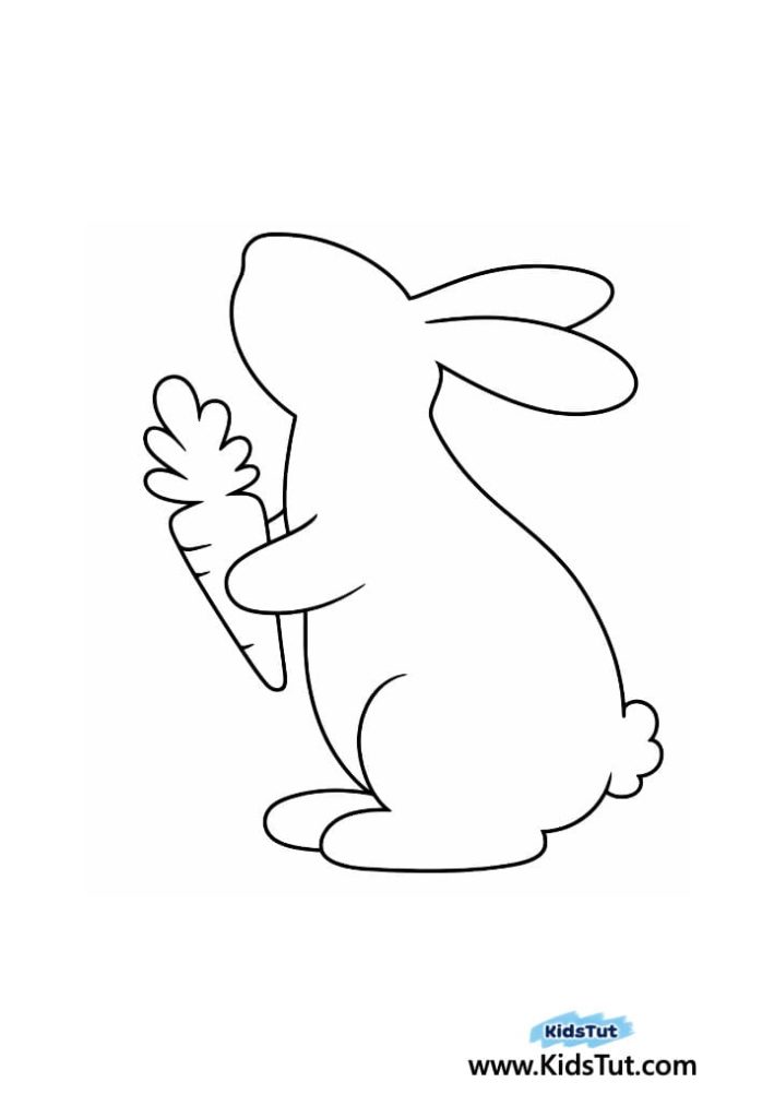 Colorful Easter Bunny and Egg Craft for Kids